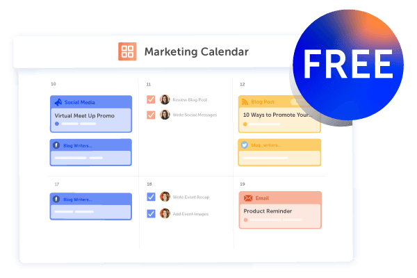 Marketing Calendar Free